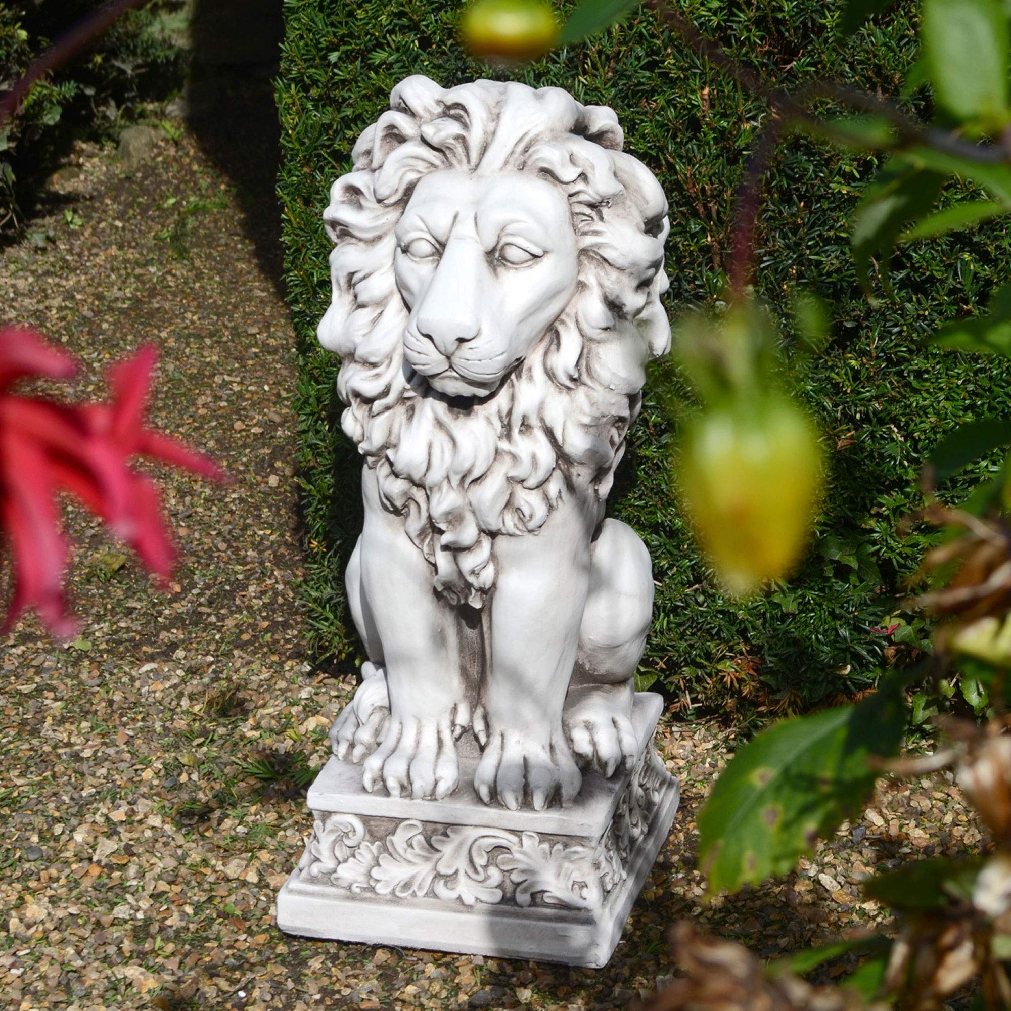 Statues & Sculptures Online Royal Lion Resin Stone Garden Statue