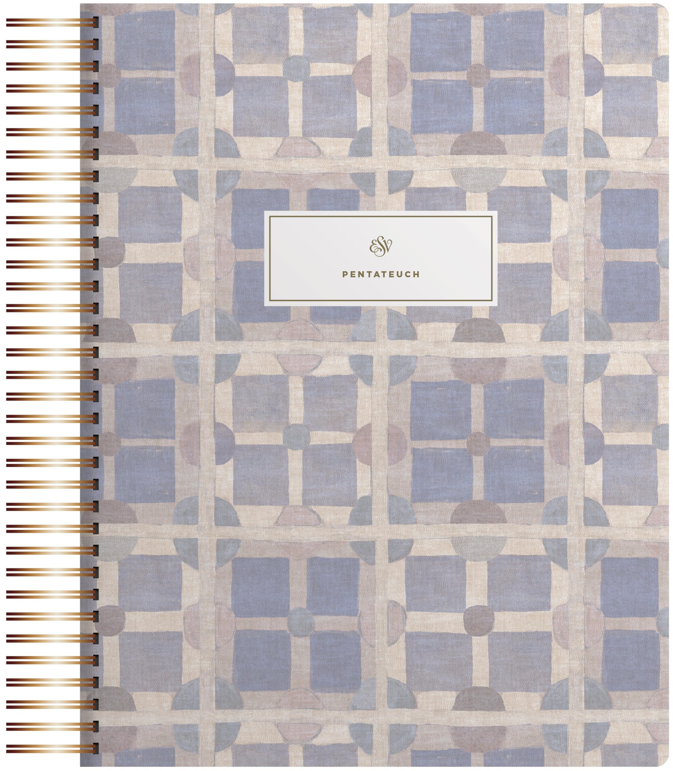 ESV Spiral-Bound Journaling Bible, Pentateuch (Hardcover, Cover Artwork by Lulie Wallace): Holy Bible, English Standard Version