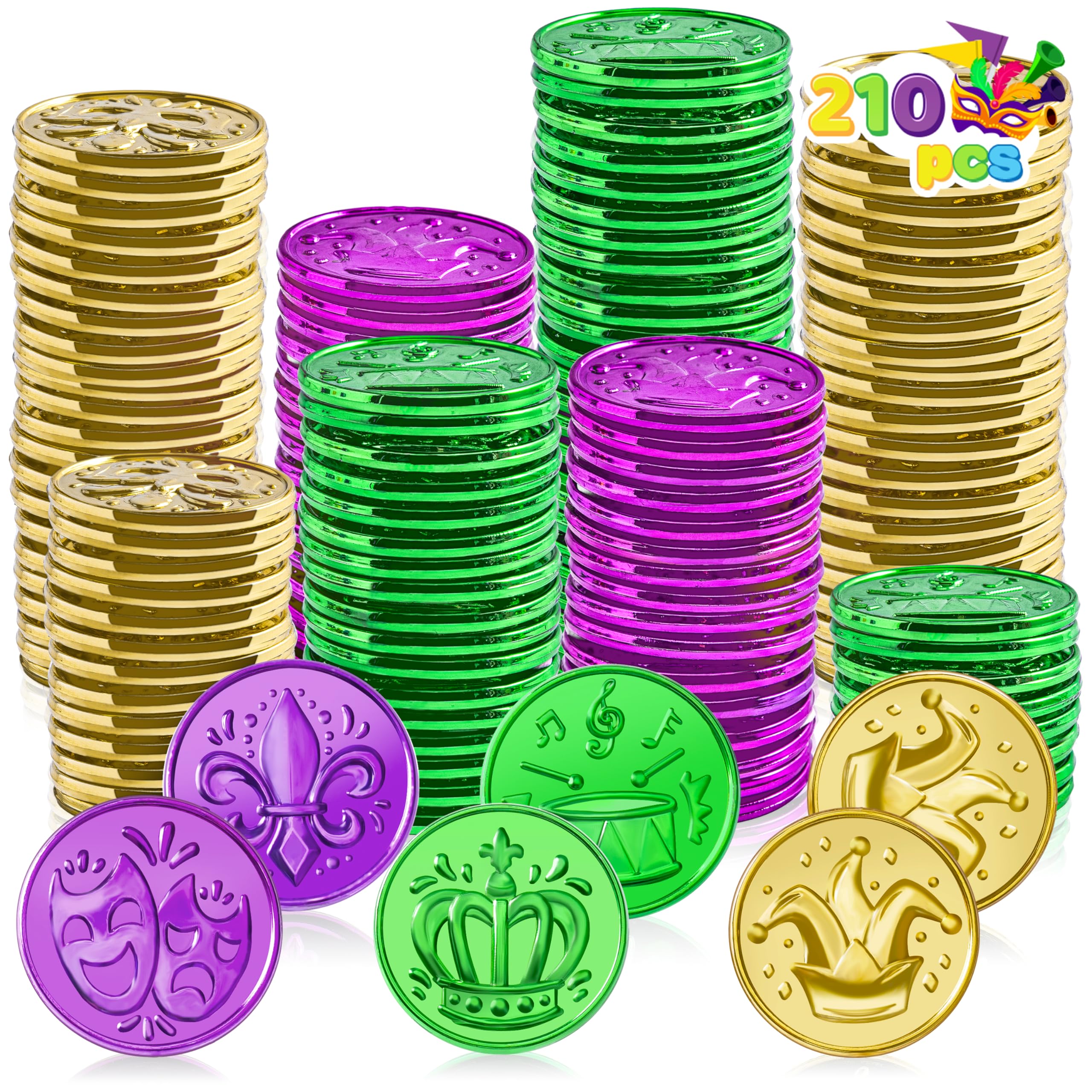 JOYIN 210 Pcs Coins
