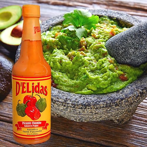 Miniatura 7 de DELIDAS Habanero Salsa picante salsa picante de pimienta habanera natural salsa chombo picante 1 en Panamá sin OMG salsa de habanero de alimentos