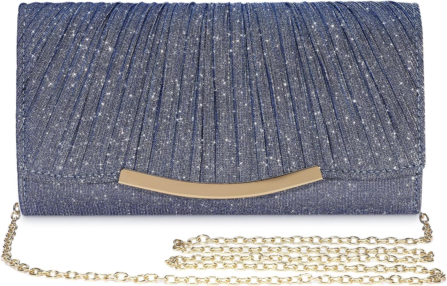 Asvert Evening Bag, Women's Elegant Clutch Bag, Clutch Handbags, Shoulder Bag, Women's Leather Bag for Prom Party, Part