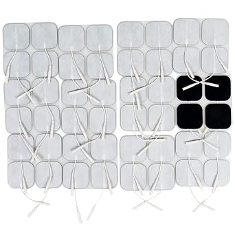 TENS 7000 Official TENS Unit Electrode Pads, 48 Pack, Premium Quality OTC Replacement Pads, 2 X 2, Compatible with Most Stim Machines Value Pack Replacement