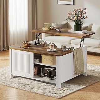 Lift Top Coffee Table with Storage, 31.5