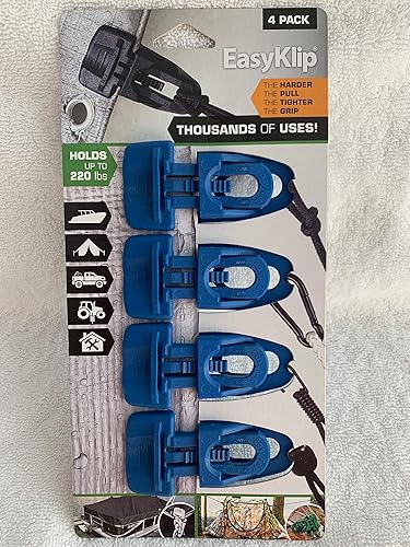 Miniatura 1 de 4104 Midi 4104 - Pinza para lona, 220 libras, paquete de 4, color azul