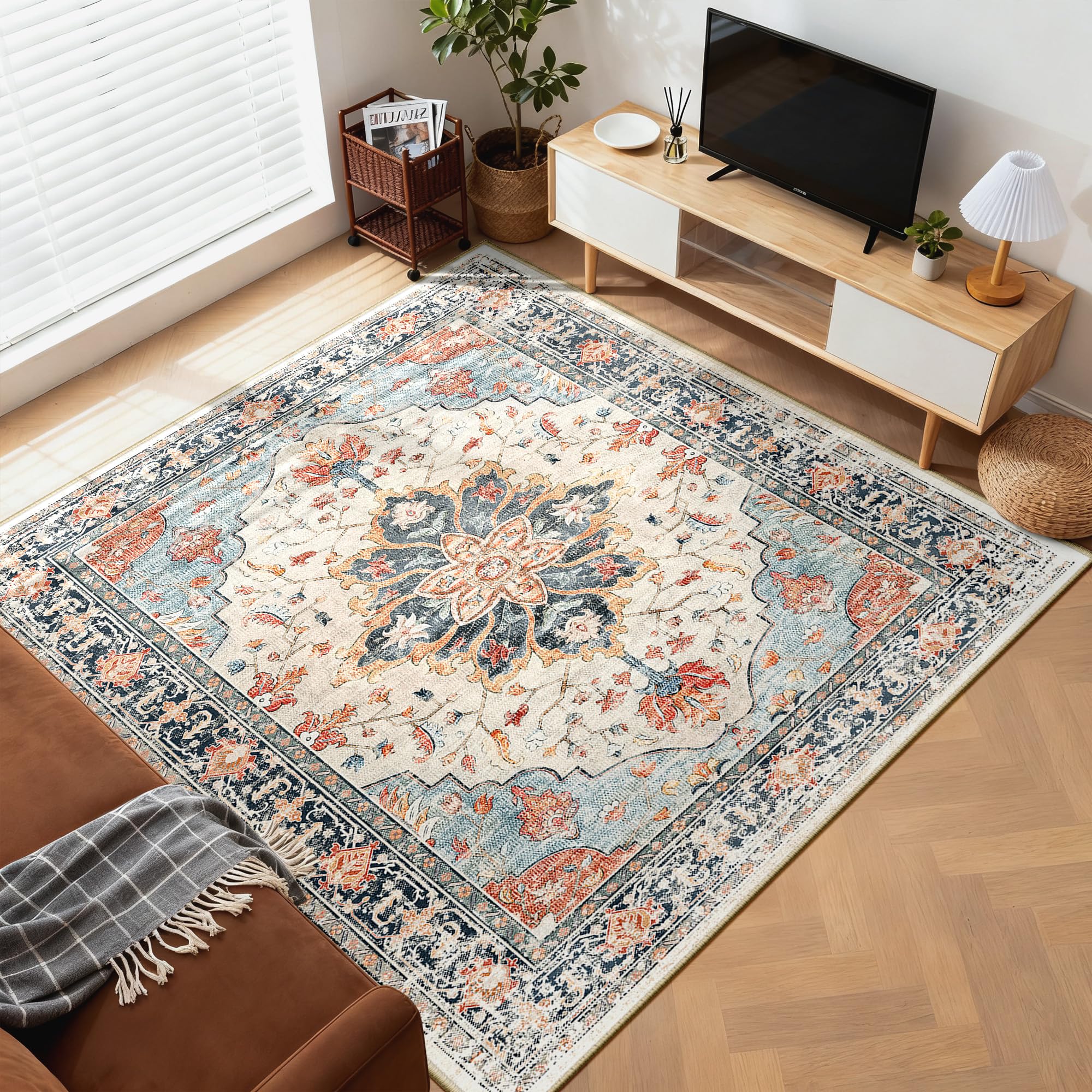 INOVADAY カーペット ラグ 洗えるラグマット 185×185cm 約2畳 Amazon | INOVADAY カーペット ラグマット 185×185cm 約2畳 絨毯