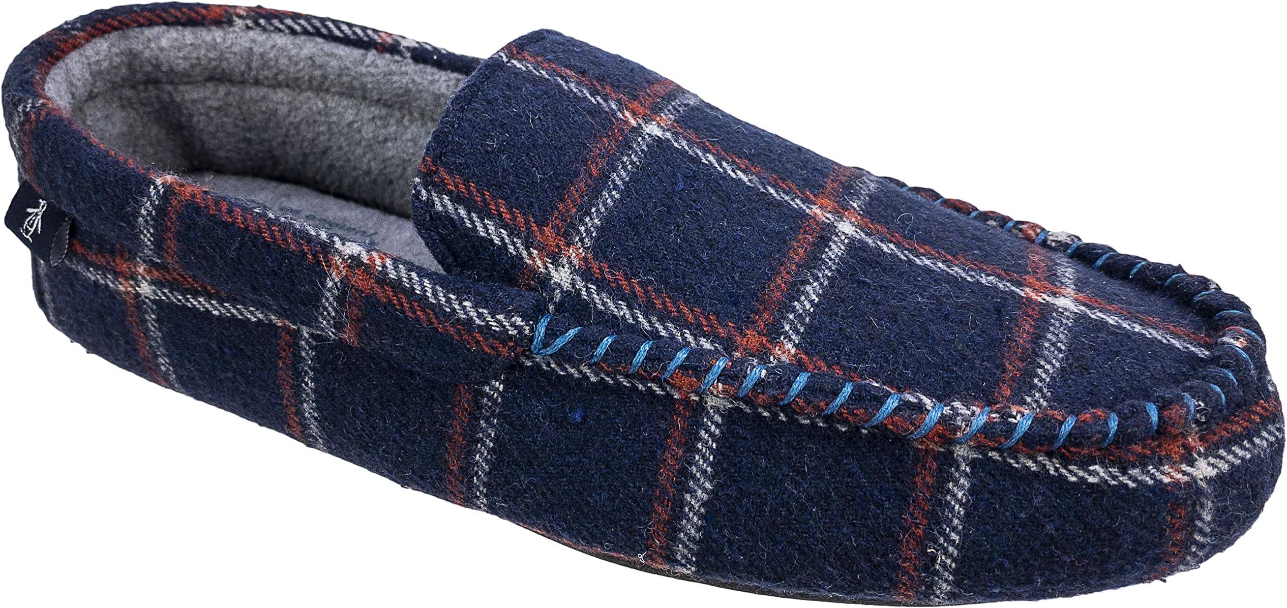 Original Penguin Mens Slippers, Microsuede Venetian Moccasin Slipper,Men's Size 8 to 13