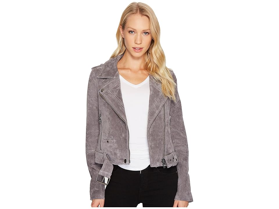 

Blank NYC Moto Jacket in Silver Screen (Silver Screen) Women's Coat