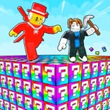 Break a Lucky Block Brainrot Game: Multiplayer Obby Chaos Block Battle Simulator Adventure Game