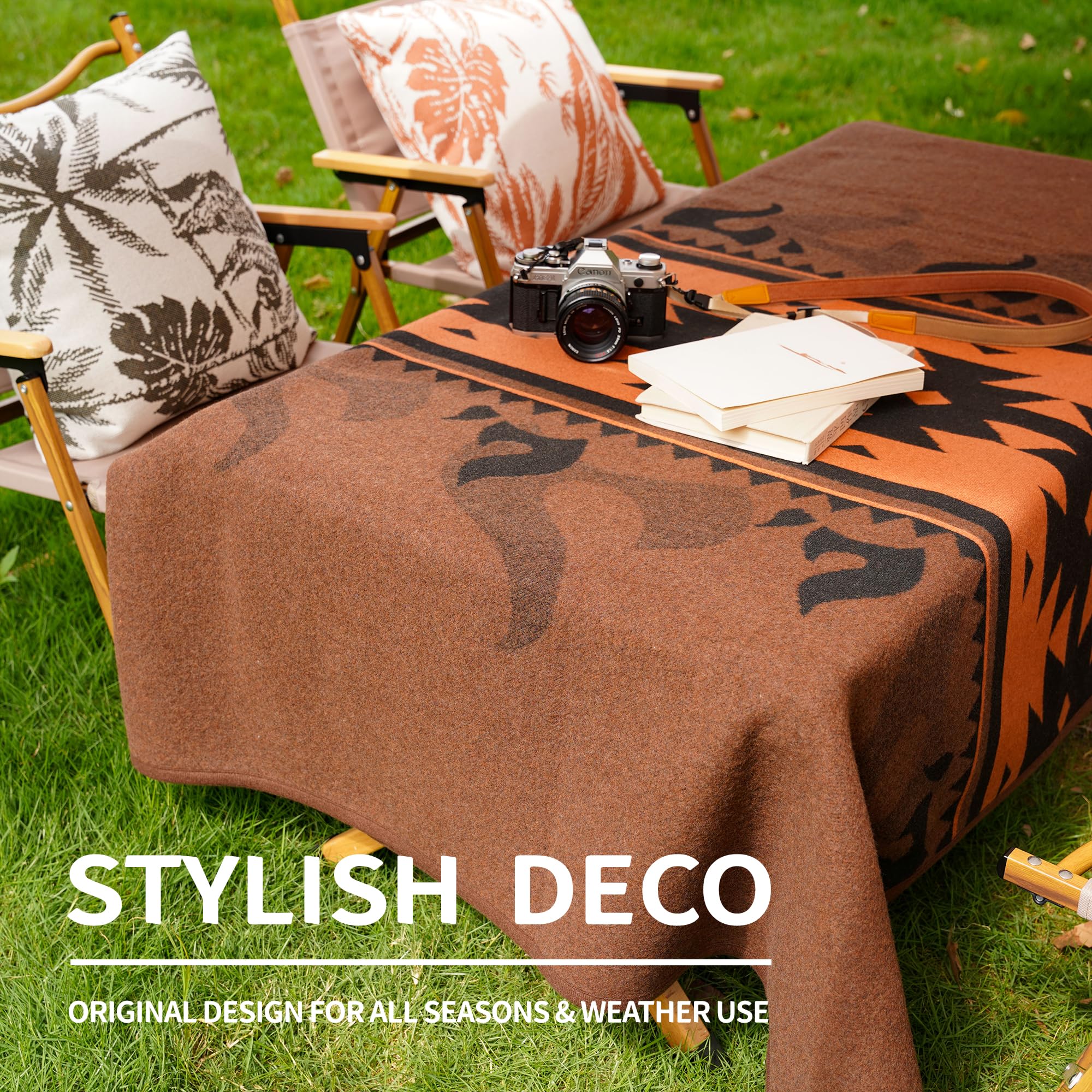 Coperta In Lana Merino Acushla - 79x63cm - Calda E Lavabile - Per Letto, Divano, Viaggi E Animali - Foto 8