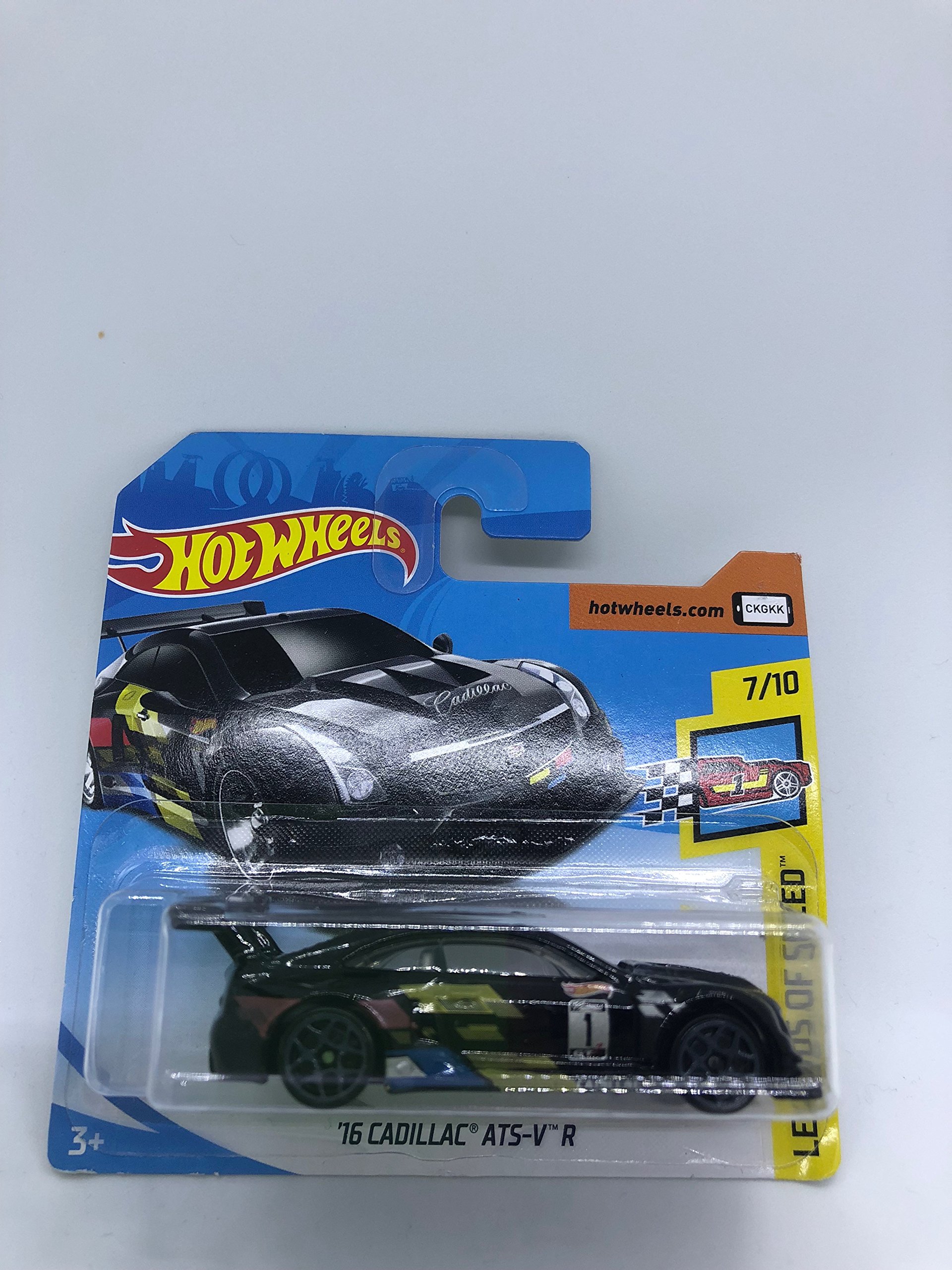 2018 '16 Cadillac ATS-V R Black 7/10 Legends of Speed 70/365 (Short Card)