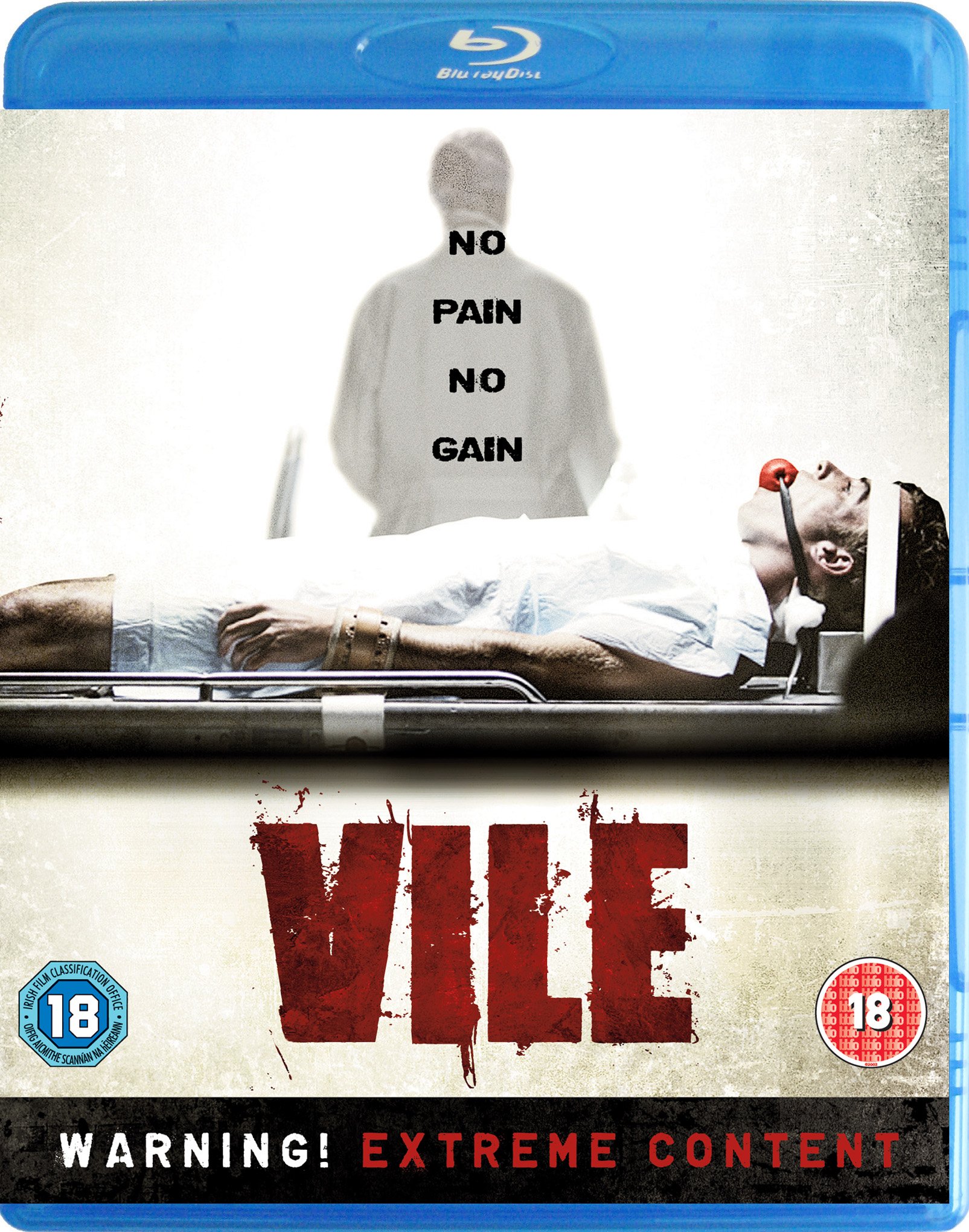 Vile Blu-ray del Reino Unido para disfrutar de una noche de cine de terror intenso en casa