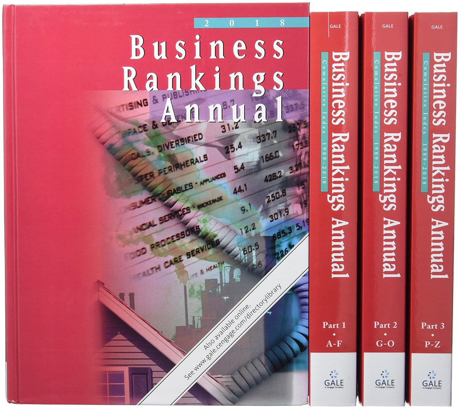 Business Rankings Annual 2018, 4 Volume Set (Buisness Rankings Annaul