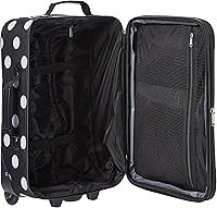 Vista 218 de Rockland, juego de equipaje de dos piezas, Carbón), F102