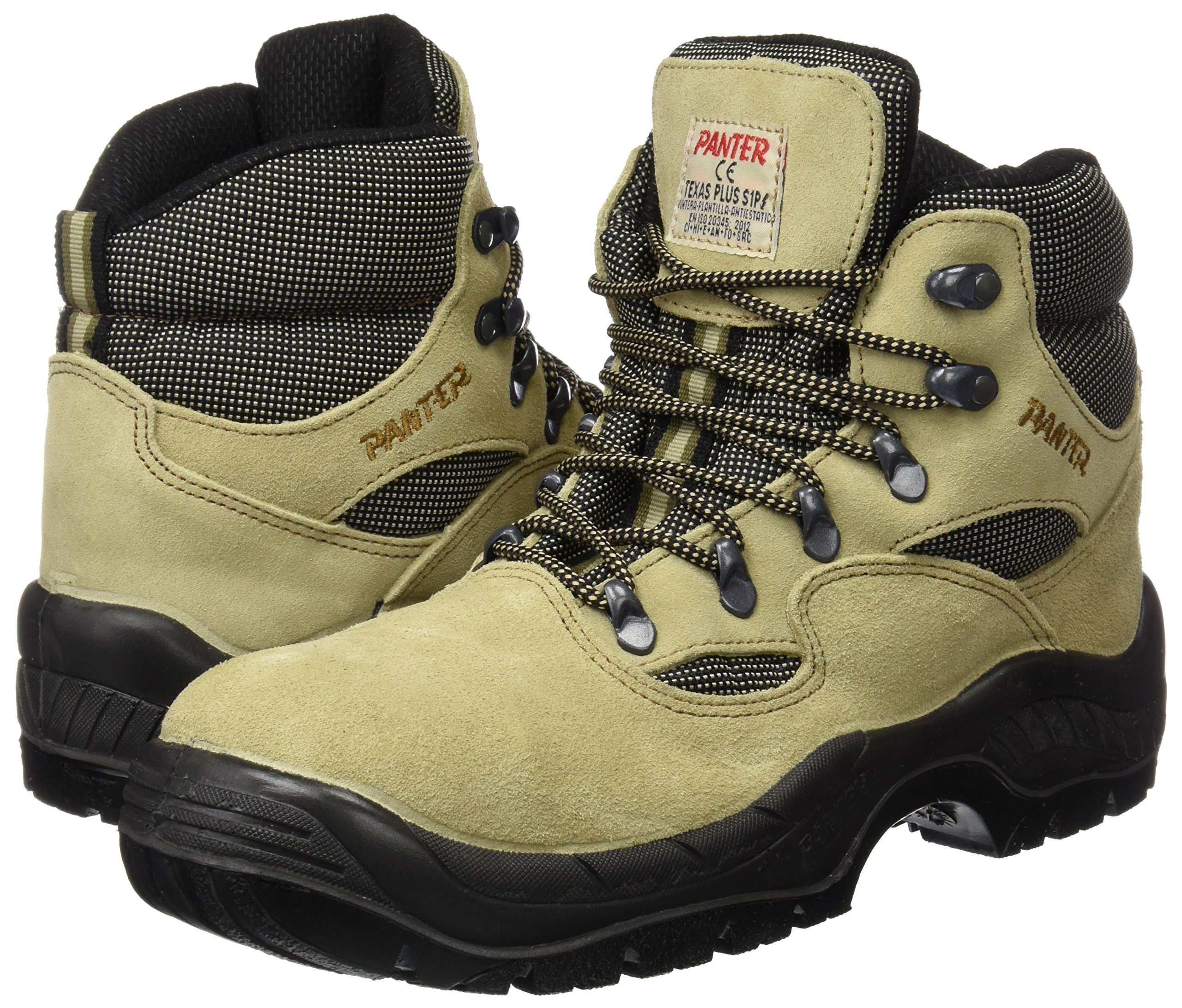 PANTER M104420, Bota de Seguridad Texas Plus, Marrón, Talla 42