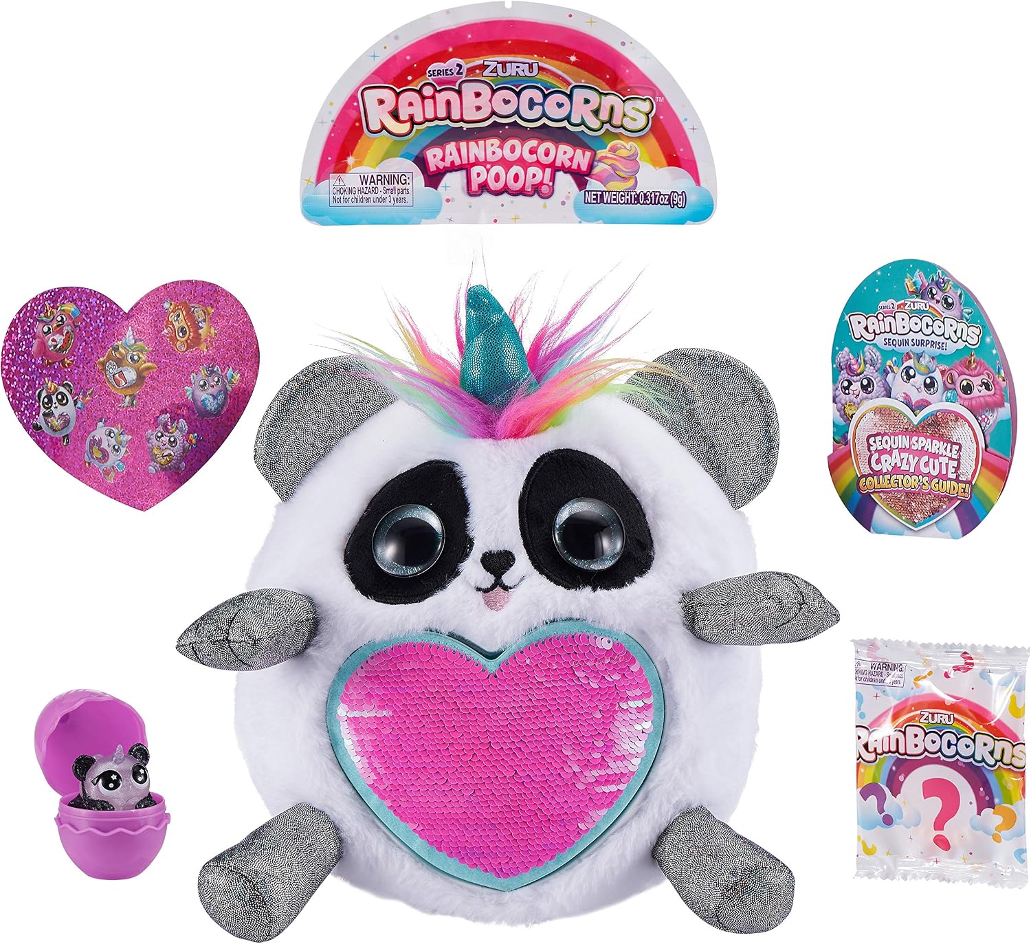 ZURU RAINBOCORNS 9202M1 The Ultimate Surprise Egg, Teal