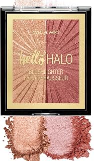 Wet n Wild MegaGlo Blushlighter Flash Me - Blendable Shimmery Blush & Highlighter Duo for Radiant Glow