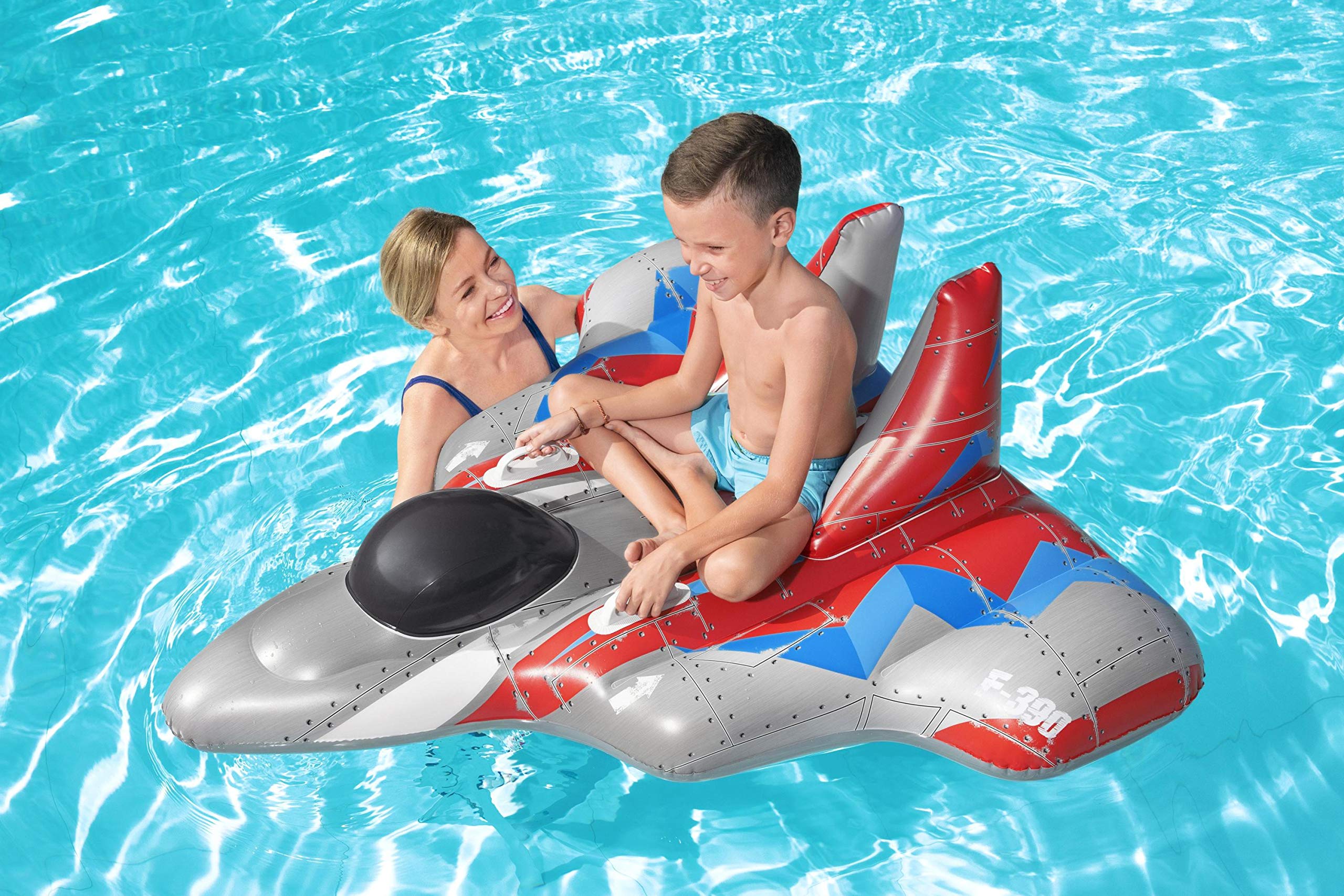 Bestway 1041443Xxx21 53.5" X 53"/1.36M X 1.35M Galaxy Glider Ride-On
