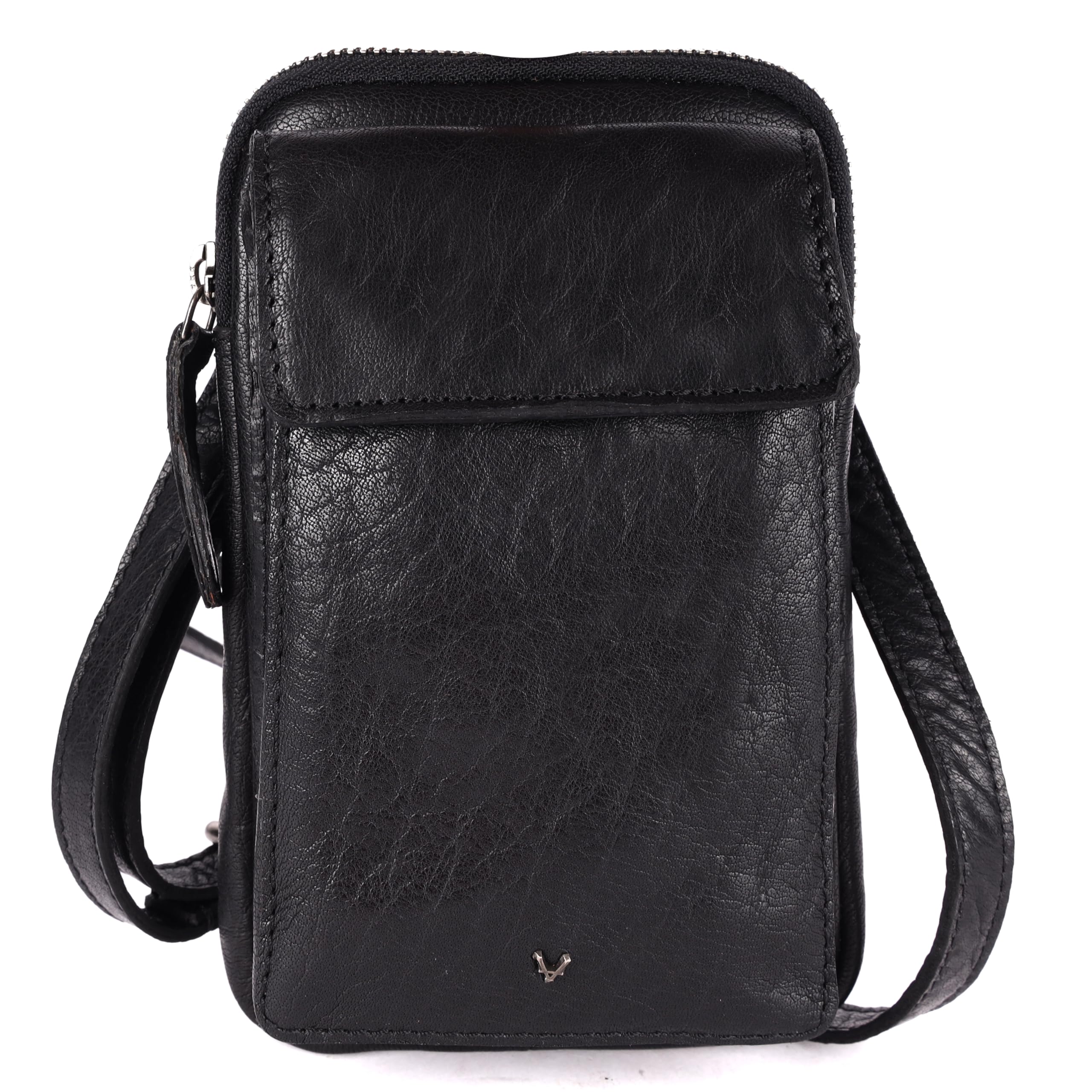 VILENCA HOLLAND Genuine Leather Small Crossbody Bags For Women Cell Phone Purse, Trendy Casual Bag with Adjustable Strap