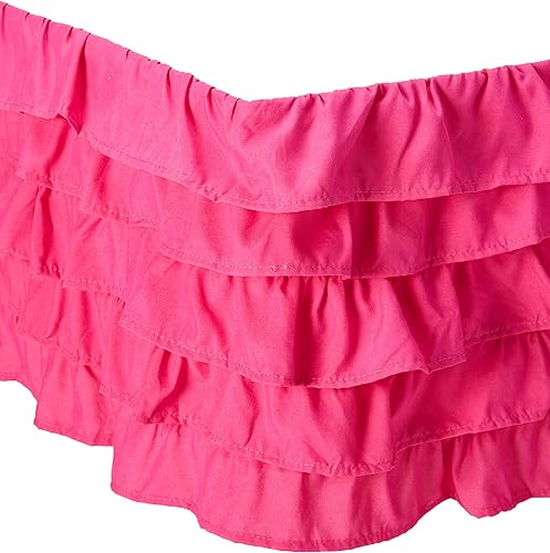 Miniatura 2 de Elegant Comfort - Falda de cama de algodón egipcio de la mejor calidad, 1500 hilos, resistente a las arrugas, rodapié de varias capas, 15 pulgadas