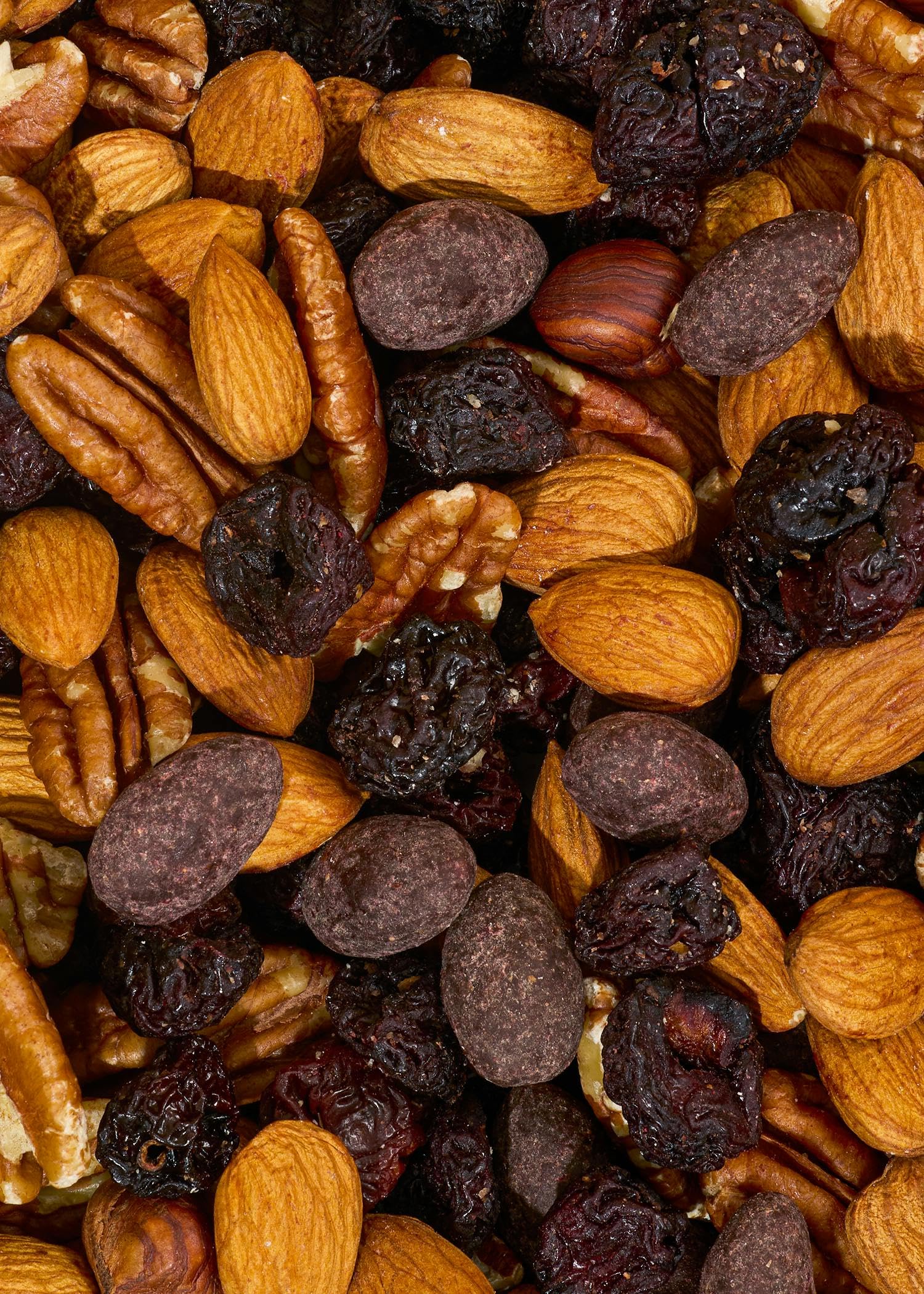KoRo - Mélange d'oléagineux au chocolat avec griottes 1 kg - Snack idéal - Chocolaté et fruité - Grand emballage pratique