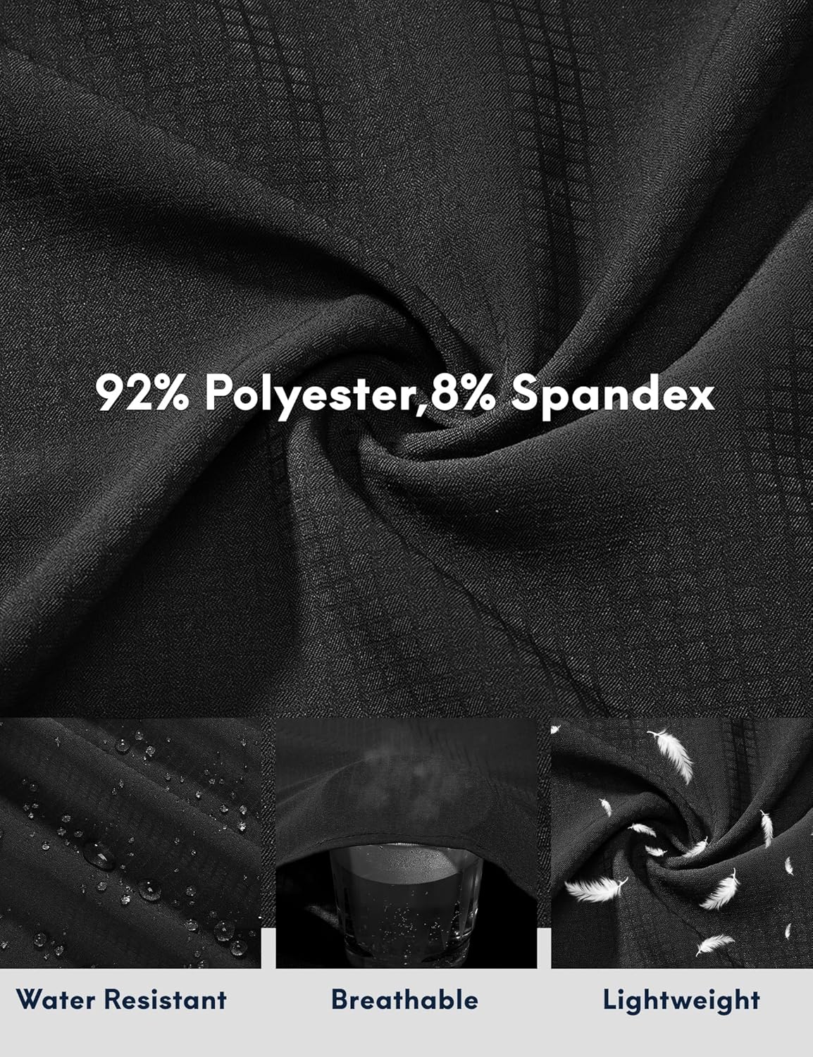 Haimont Women's Sun Protection Fishing Hiking Shirts Button Down Short Sleeve Water Resistant Quick Dry Outdoor - Image 3