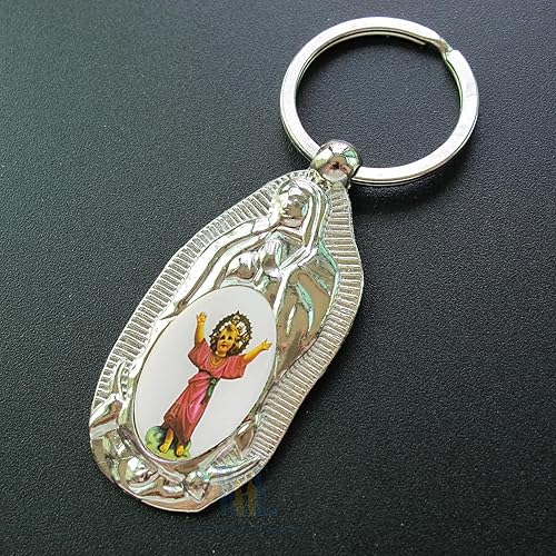 Miniatura 5 de 12 llaveros para bautizo y bautizo, para bebé, Jesús, Nuestra Señora de Guadalupe, para niños y niñas invitados