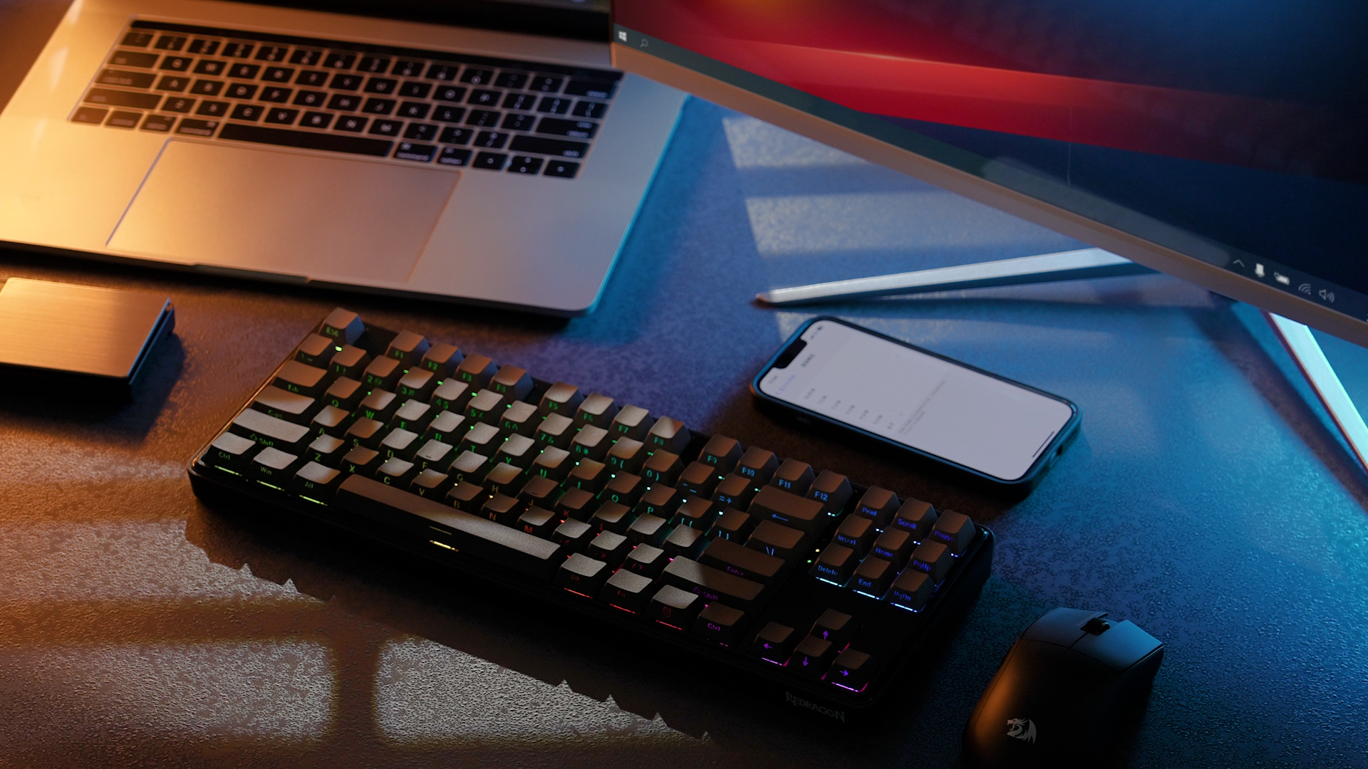 Amazon.com: Redragon K707 PRO GB 80% Gasket RGB Gaming Keyboard, 3