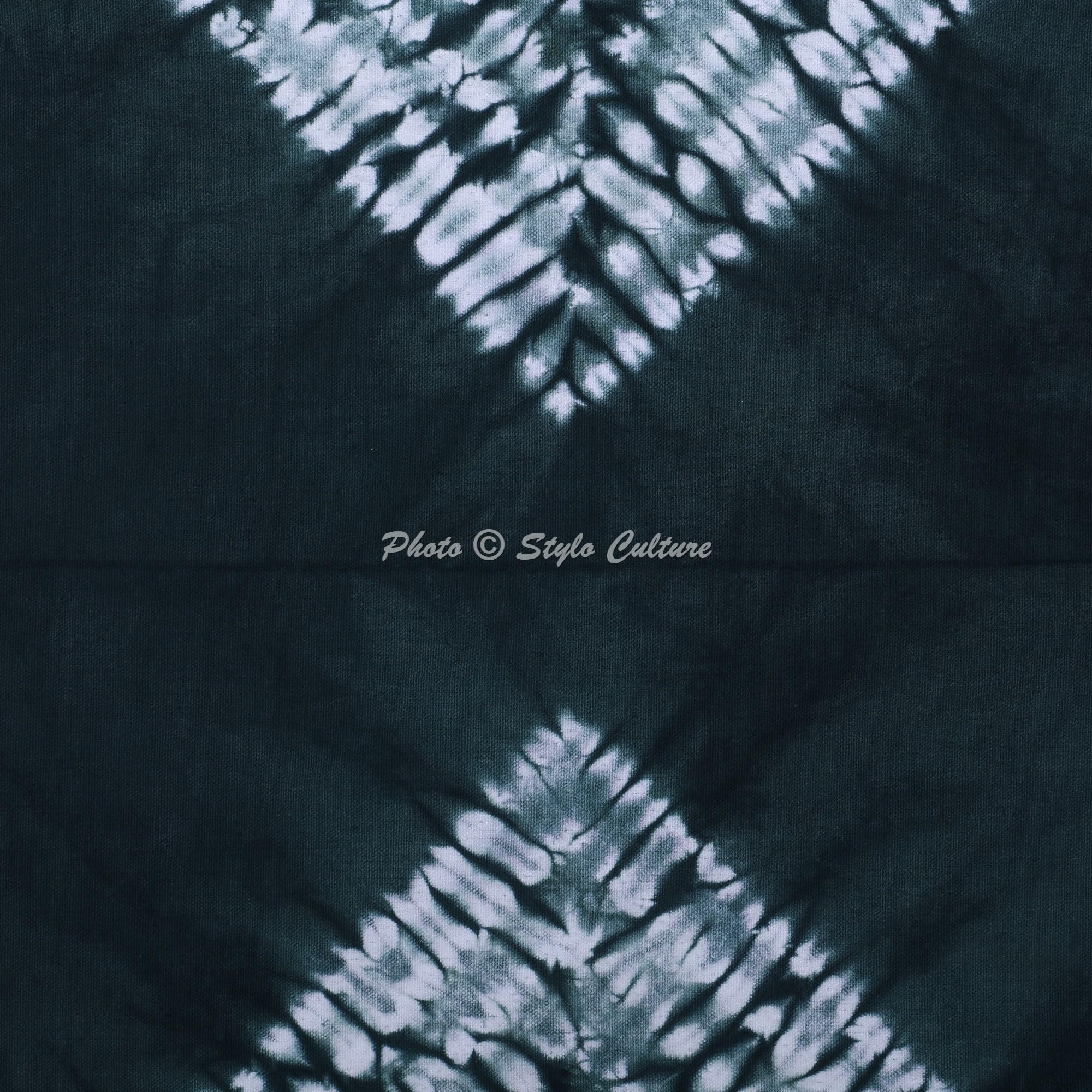 Ethnisch Dekorativ Baumwolle Couch Kissenbezüge 50x50 cm Grün Dekokissen Shibori Tie Dye Schlafzimmer Sofa Kissen Bezüge Batik Quadrat Sofakissenbezüge Kissenhullen - 5 STK.