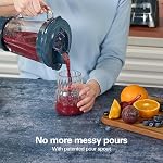 Hamilton Beach Power Elite™ Blender with 40 oz. Glass Jar, Pour Spout, 12 blending functions, wave action, Kitchen Makeover Blue, 58155J