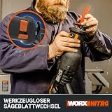 WORX Scie sabre Brushless sans fil 20V WX516.9 - 5