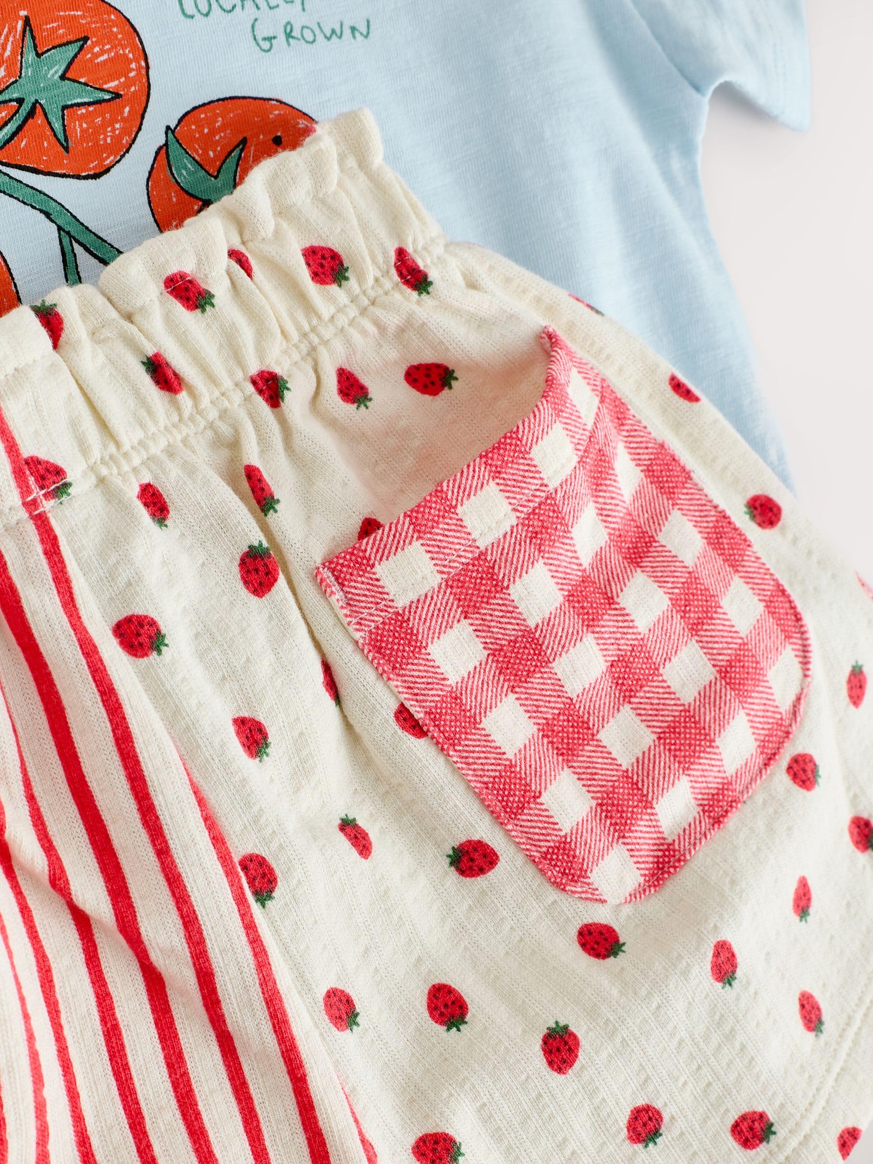 NEXT Mädchen Oberteil und Shorts, 2-teiliges Set