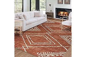 ReaLife Orange Washable Rug