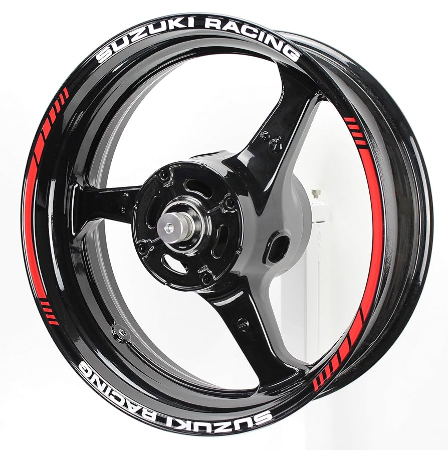 Amazon | AxxL バイク用 17インチ カスタム リムステッカー