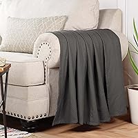 Vista 12 de Cobija 100% algodón, Algodón, Carbón, gemelo