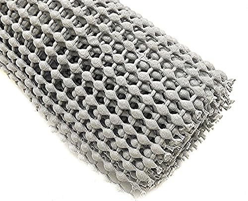 Miniatura 9 de Paquete de 2 repisas antideslizantes multiusos y alfombrillas antideslizantes de 18 x 47 pulgadas, recortadas para ajustar, ideal como revestimiento