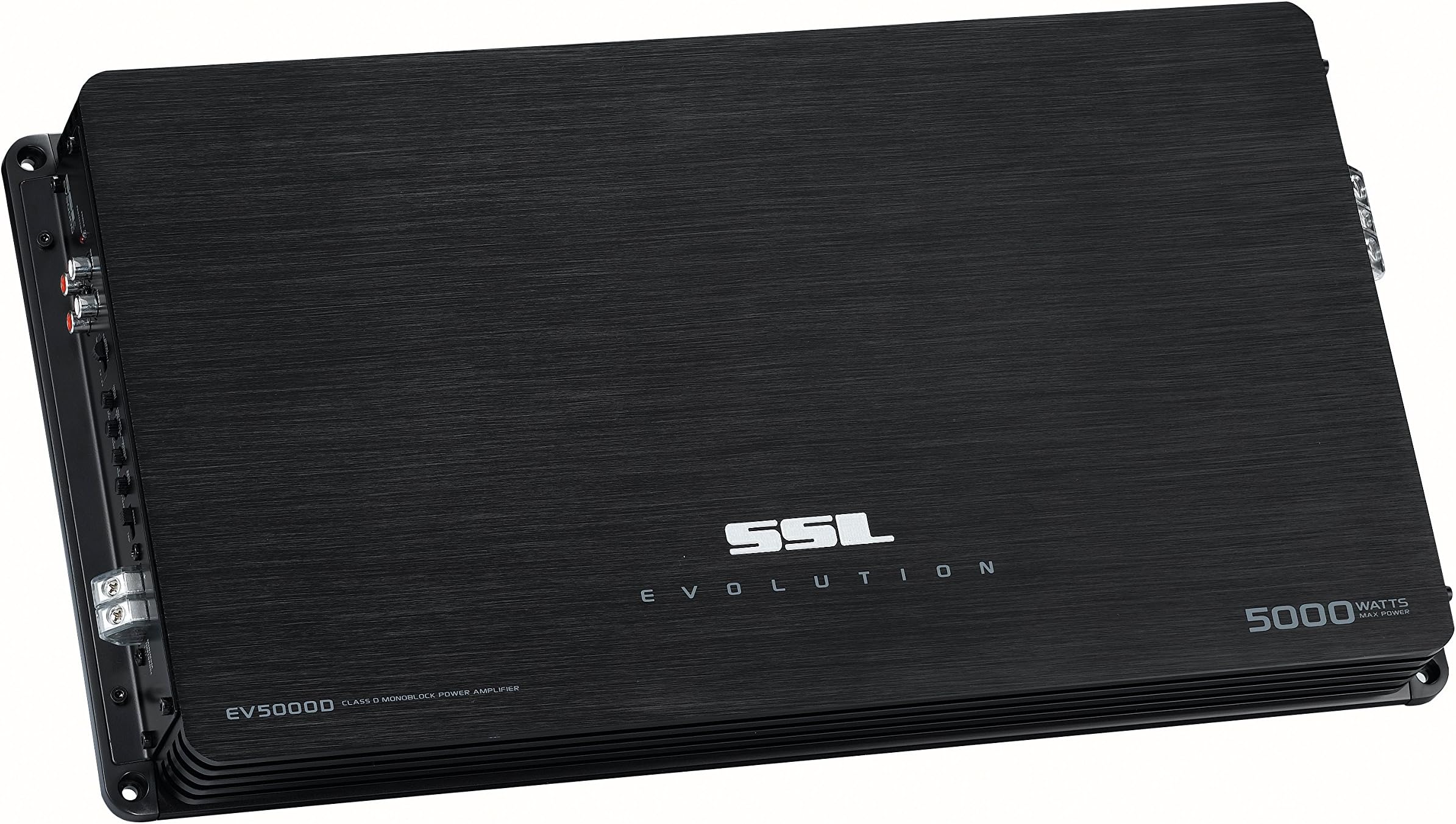 SSL EV5000D EVOLUTION 5000-watts Monoblock Class D 1 Channel 1 Ohm Stable Amplifier with Remote Subwoofer Level Control
