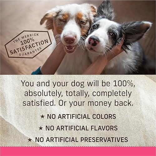 Miniatura 10 de Merrick Lil' Plates Petite Pates Premium - Alimento húmedo para perros sin granos, paquete variado de carne de res natural, pollo, pavo, paquete de