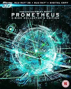 Prometheus - Collector's Edition (Blu-ray 3D + Blu-ray + Digital Copy) [Region Free]