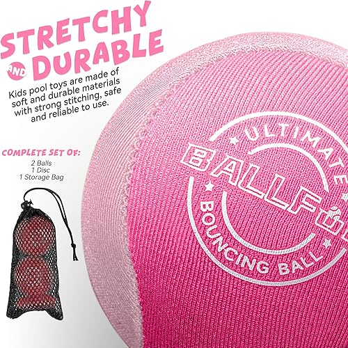 Miniatura 3 de Skip Balls for Water, Water Skipping Balls for Swimming Pool, Pool Toys for Friends and Family, Water Toys and Beach Must Have