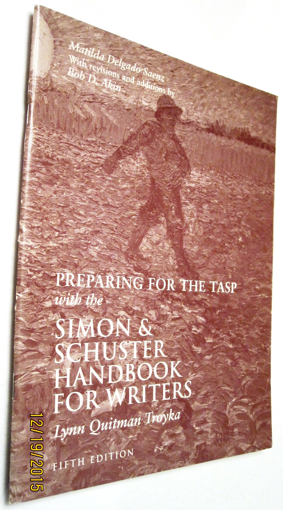 S&s Handbook Writers Prepare Tasp
