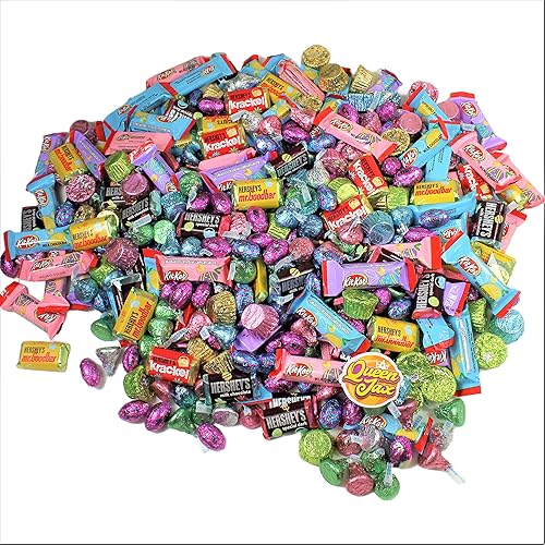Miniatura 7 de Paquete variado de dulces de chocolate de Pascua, 2 libras, dulces de Pascua a granel, dulces de Pascua a granel, chocolate surtido, dulces de cesta