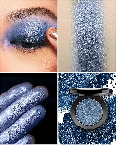 Vista 90 de Sombra de ojos líquida con purpurina, 3 colores, sombras de ojos líquidas de camaleón, juego de maquillaje de ojos holográfico con purpurina