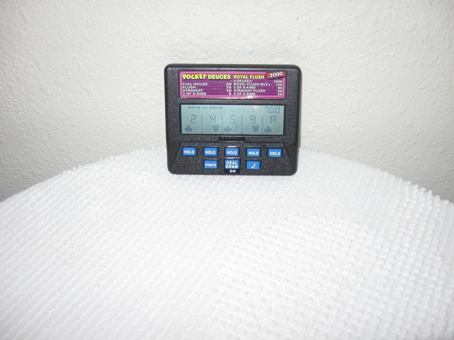 Electronic Pocket Deuces Royal Flush 3000