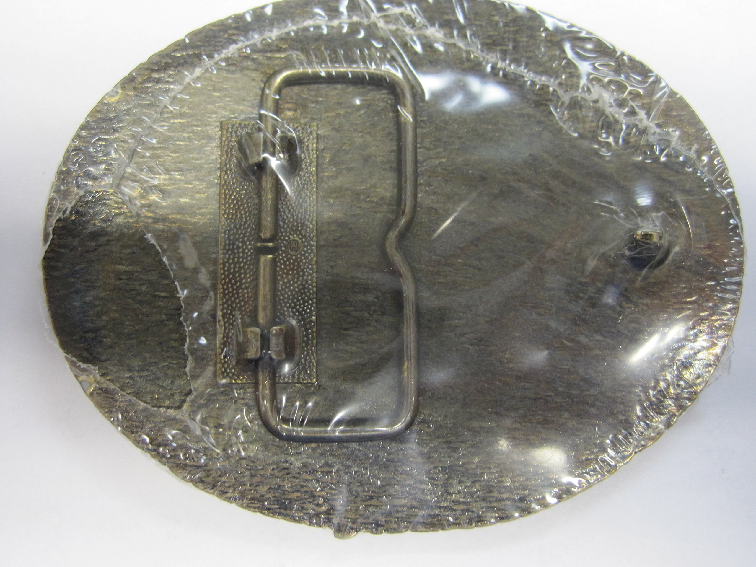 Pumpjack Buckle Vintage Hesston Sentry Pumping Units