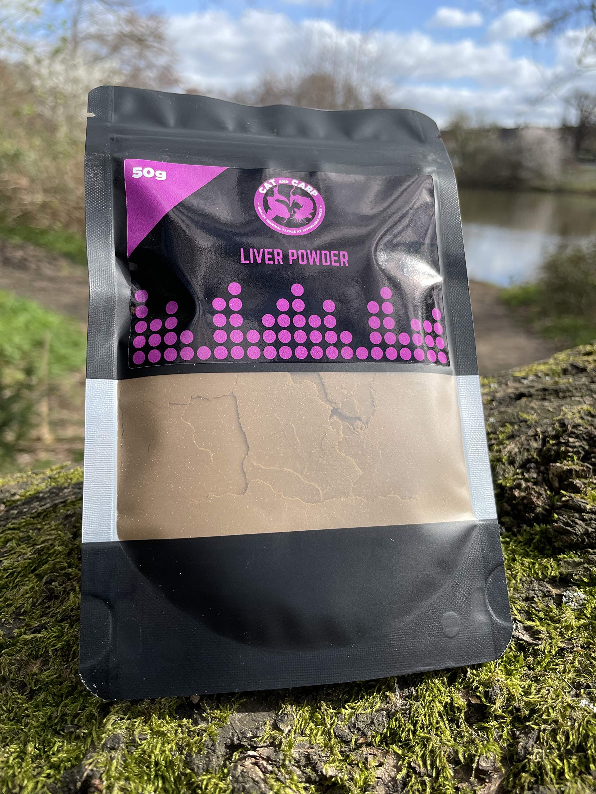 Liver Powder Carp Bait Flavouring. Carp Fishing Bait Additive (50g)