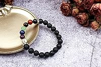 Vista 4 de Piedra de preocupación del pulgar, piedra de palma de bolsillo de cristal curativo, Piedra