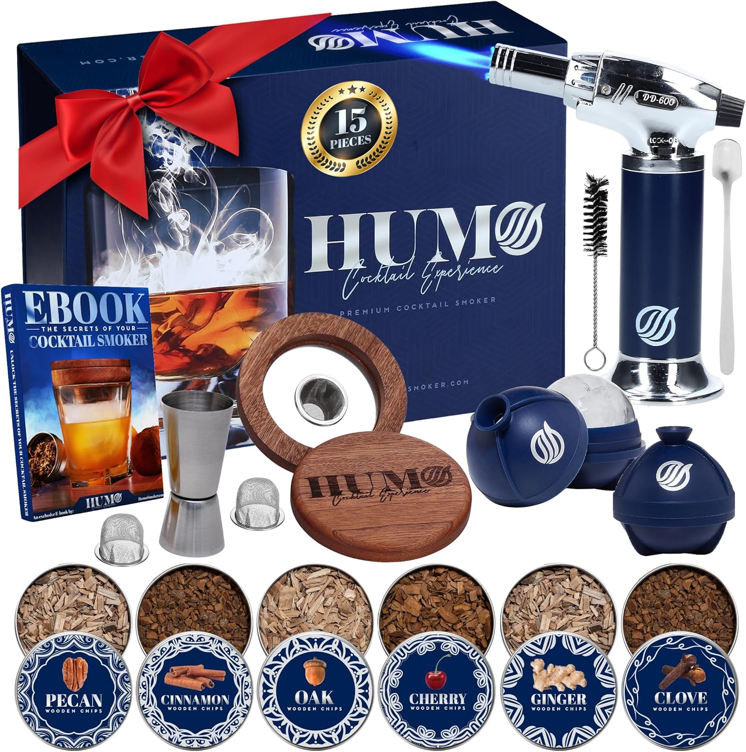 Cocktail Smoker Kit, Gifts for Men, Whiskey Smoker Kit, Drink Smoker, Whiskey, Whisky, Smoke