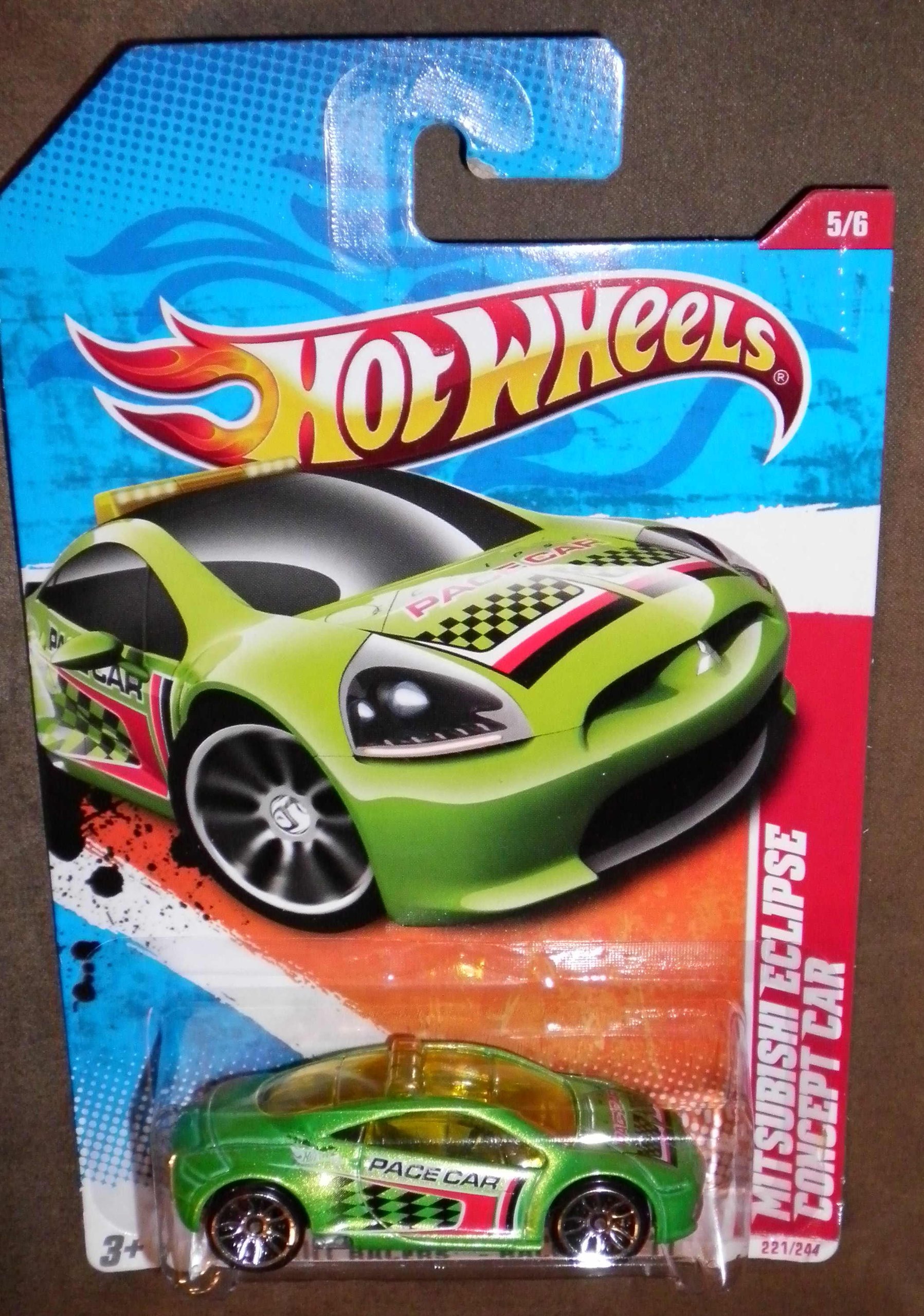 Amazon.com: 2011 Mitsubishi Eclipse Concept Car Hot Wheels