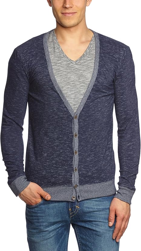TOM TAILOR Denim Herren Strickjacke 10253930012/specialstructure ...