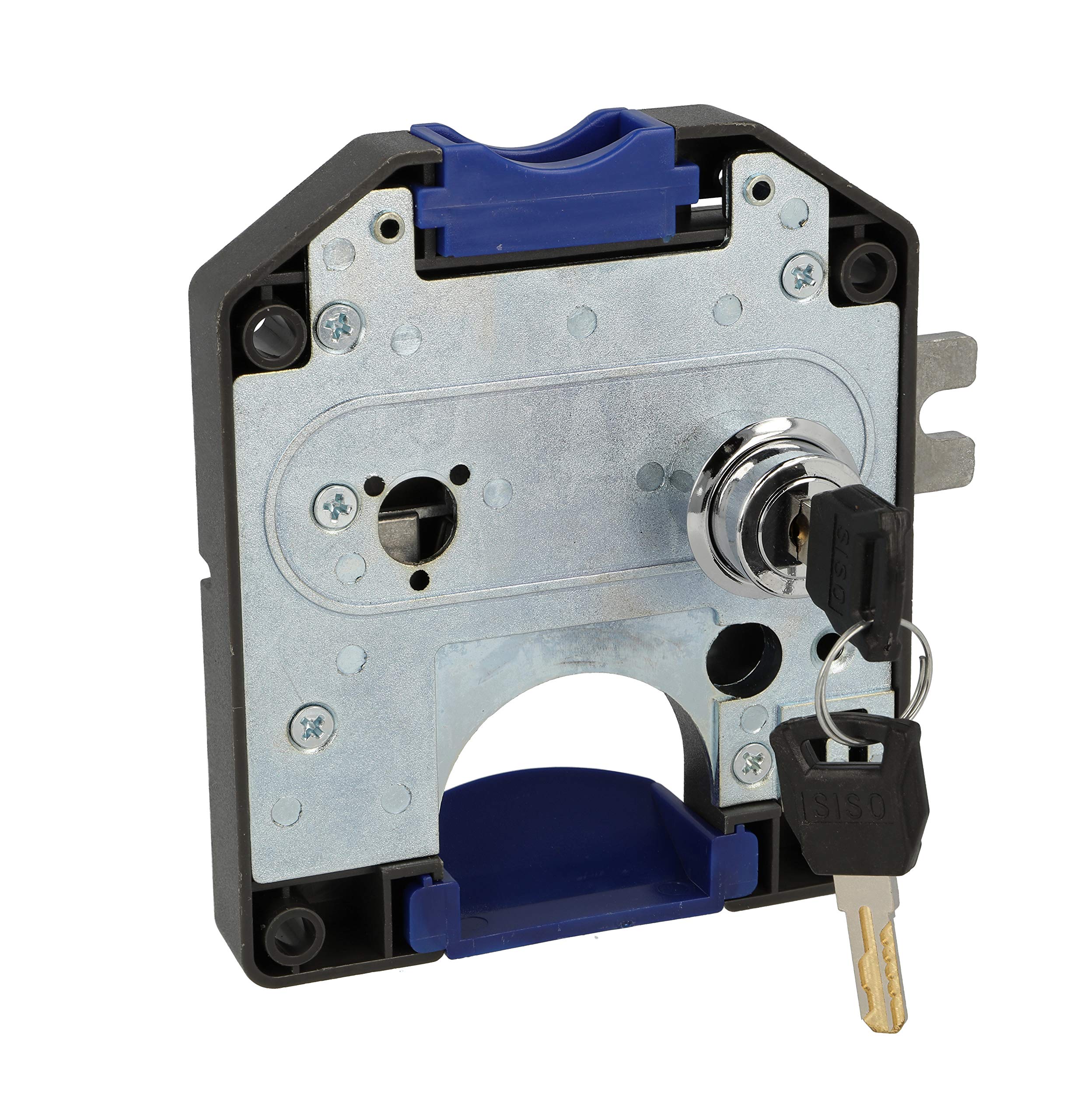UMAXO® Serrure à consigne pour 1 euro, serrure de pièces pour araignées, vestiaires, école, armoires, etc.